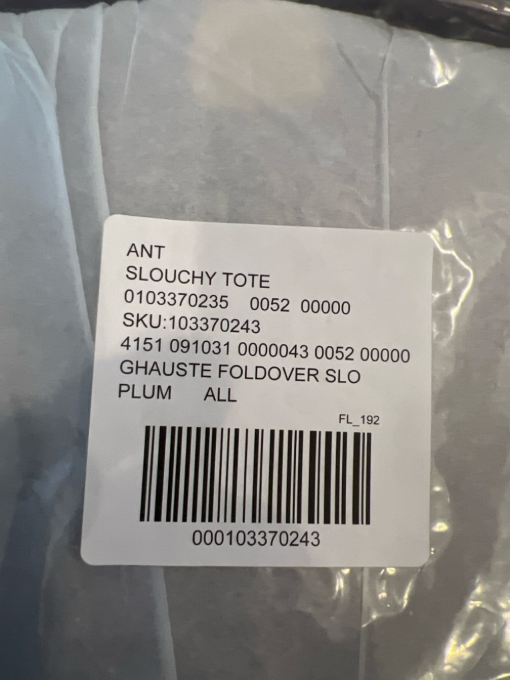 Anthropologie Plum Leather Hobo Shoulder Bag - Picture 6 of 6